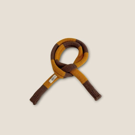dudie/20. sausage muffler FREE(131CM_4CM)