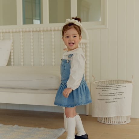 ueo/18. cheese overalls skirt JS-JM