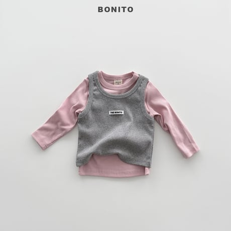 bonito/3. plan ) color golgi T-shirt JS-JM
