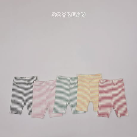 soybean/10. plan ) stripe leggings XS-XL