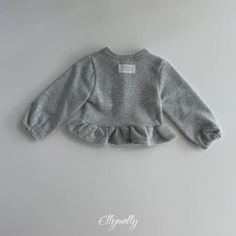ellymolly/91. snow flower fril cardigan 13-15