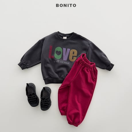 bonito/6. plan jogger pants 12M-XL