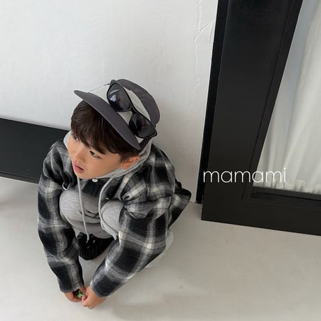 mamami/42. ray hood jacket XS-XL