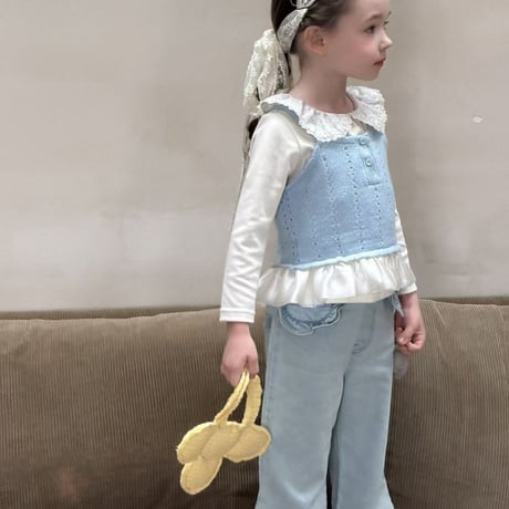 aiai/29. puding pocket denim pants 90-130