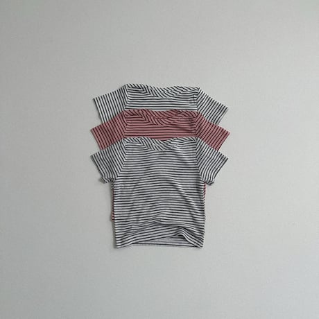 atomeme/44. Ciel Striped T-shirt S-XL