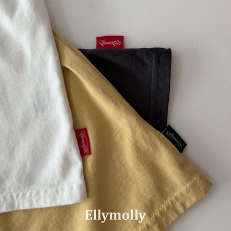 ellymolly/126. crew box T-shirt 13-19