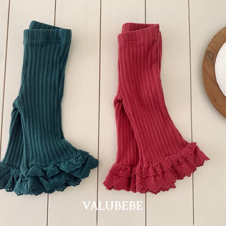 valubebe/36. fril lace boots cut 6M-S