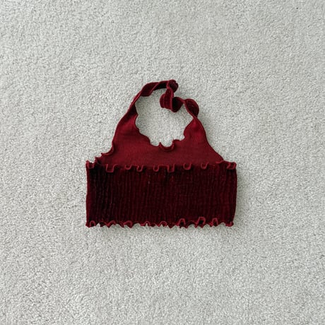 urbanrabbit/22. Velvet Halter Top XS-XL