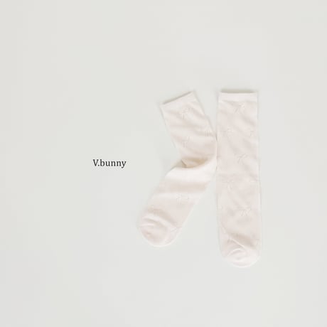 vbunny/41. shy ribbon socks set FREE