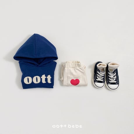 oottbebe/17. dandy bookle hood ( kids ) man-to-man XS(1-2Y)-XL(6-7Y)