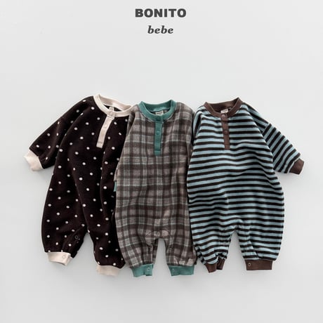 bonito/103. choco series suit 6M-18M