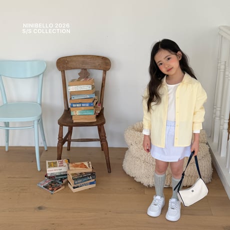 ninibello/47. vanilla cotton shirt XS-XL