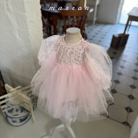 marron/54. sweet dress XS-L