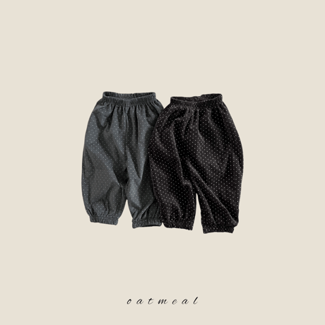 oatmeal/11. dot pants XS-XL