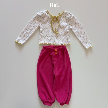 hei/17. peuty ribbon T-shirt XS-XL