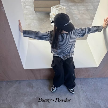 bunnypowder/9. light cargo pants ADULT