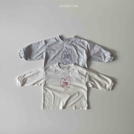 andbutter/16. Drawing Love Tee S-XL
