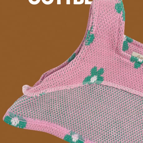 oottbebe/30. flower knit setup ( knit vest bootscut ) set XS(0-1Y)-XL(4-5Y)