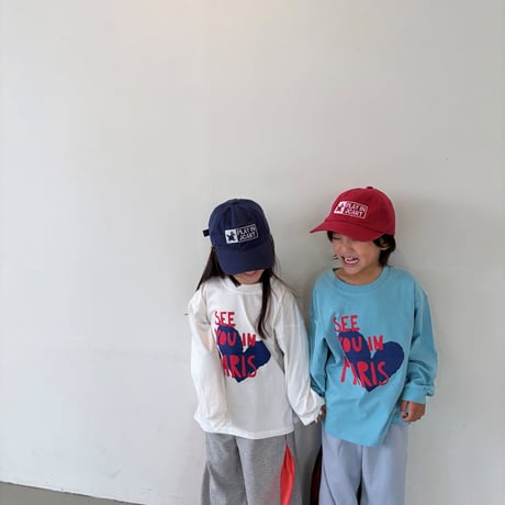 mikki/55. pari heart T-shirt S-XL