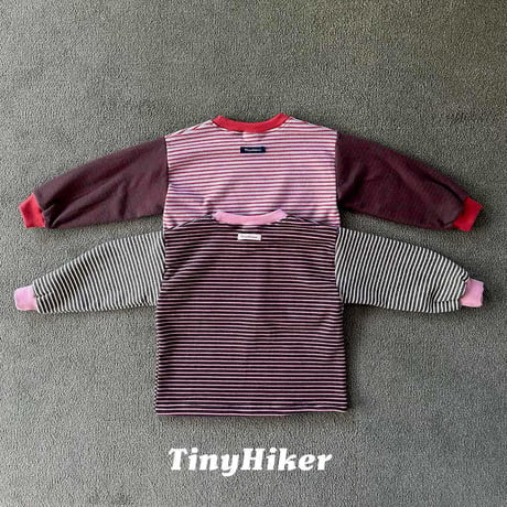 tinyhiker/6. mago stripe T-shirt XS-XL