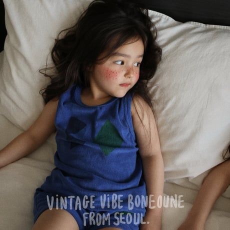 boneoune/100. BO terry sleeve T-shirt XS-XL