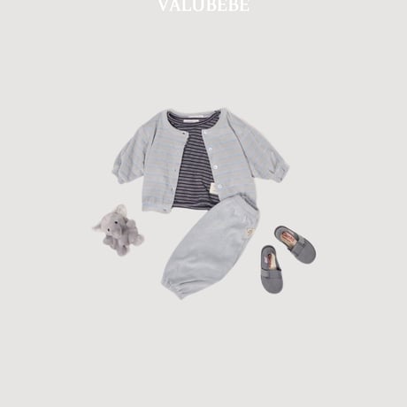 valubebe/91. bello stripe pants 6M-S