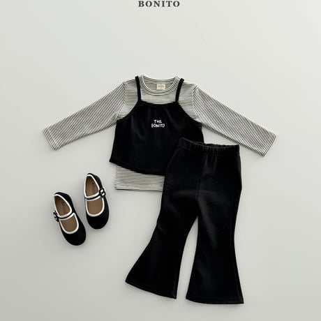 bonito/77. rayerd sleeveless set JS-JM