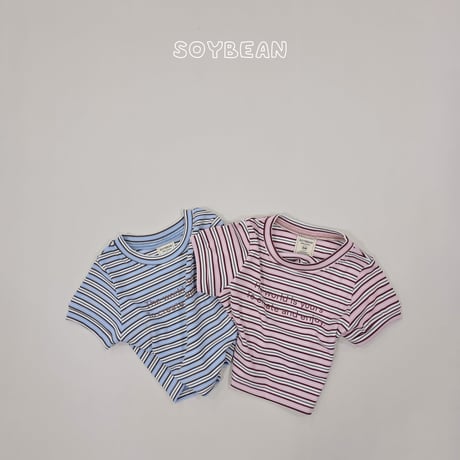 soybean/132. plan ) slim dangara half t T-shirt XS-XL