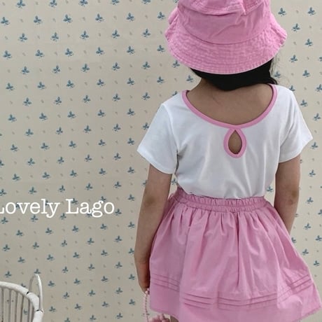 lago/2. pin tuck skt pants S-JS