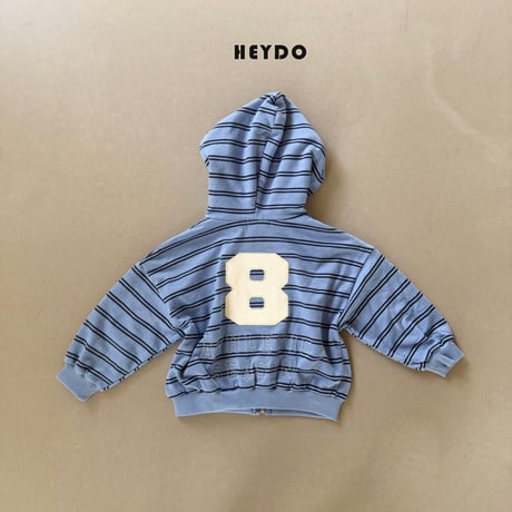 heydo/74. 8 patch ST hood zipup JS-JL