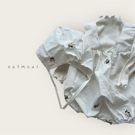 oatmeal/27. bebe flower set S-M