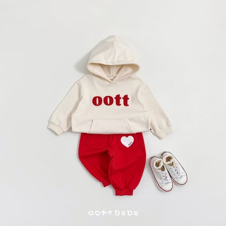 oottbebe/19. heart pocket pants XS(1-2Y)-XL(6-7Y)