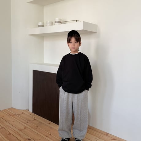 fromi/19. pin tuck wide jogger pants S-XL
