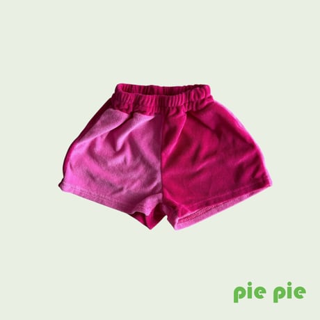 pie/21. half half terry half pants XS-XL