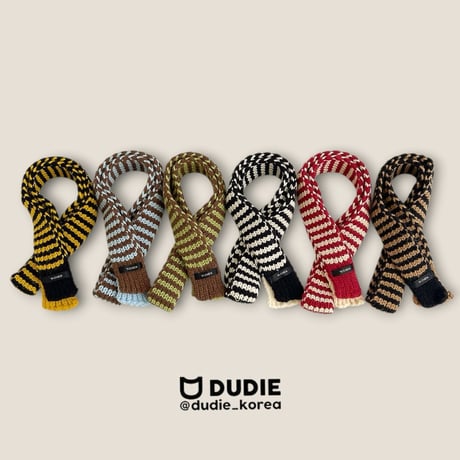 dudie/55. long slim neck-warmer FREE(5CM_120CM)