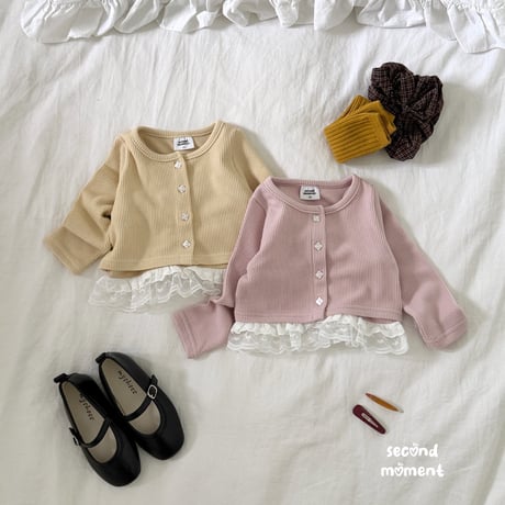 secondmoment/46. smoothy set cardigan XS-XL