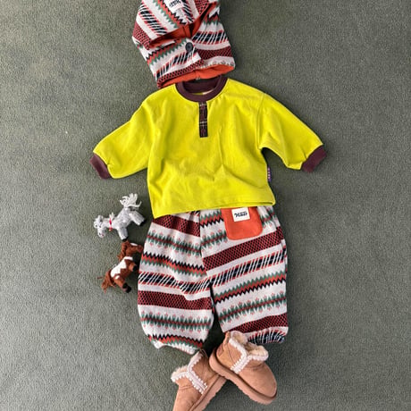 tinyhiker/34. Nordic pattern jogger XS-XL