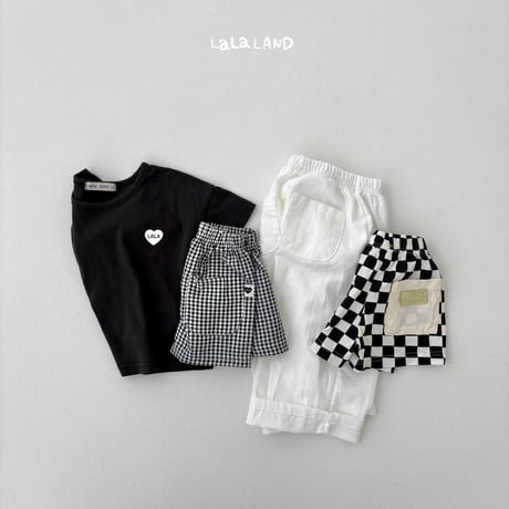 lalaland/22. lala heart half t T-shirt XS-XL