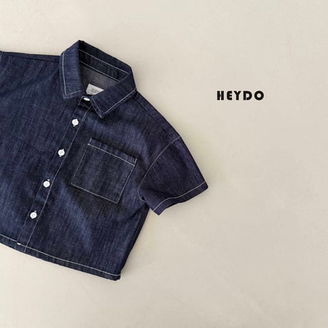 heydo/55. half t denim shirt S-XL