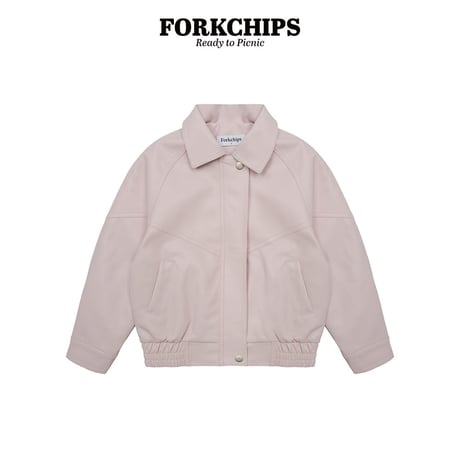 forkchips/82. ledder jacket M-XL