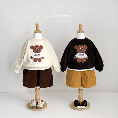 vividi/42. Corduroy half pants JS-JM
