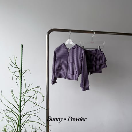 bunnypowder/128. mina hood zipup S-XL