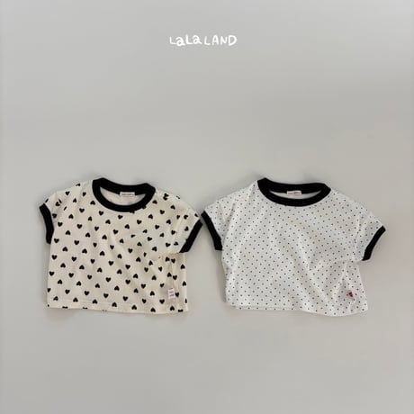 lalaland/55. heart T-shirt 6M-18M