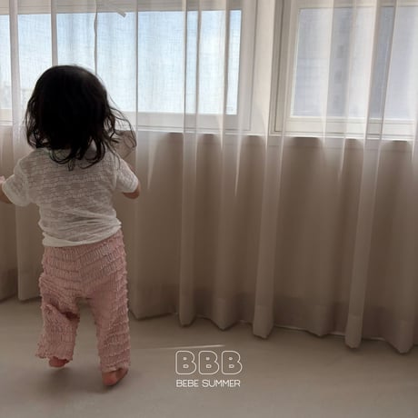 bellabambina/43. bebe lace half t T-shirt 12M-M