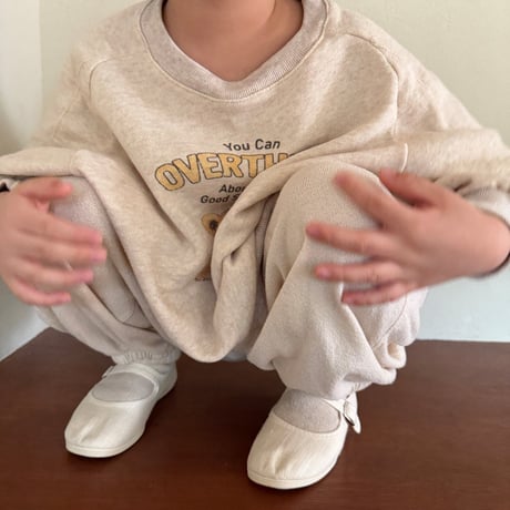 minibonbon/58. smile bear man-to-man JS-JL