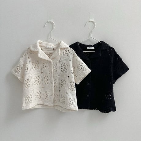 digreen/38. crochet shirt S-2XL