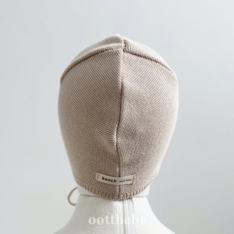 oottbebe/14. basic bonnet FREE(0-6M)