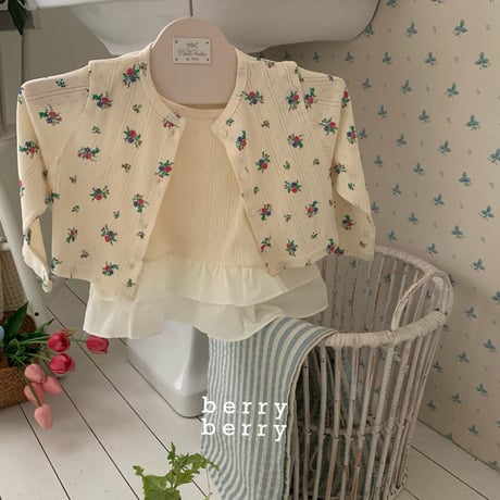 berryberry/13. flower songe set cardigan 5-11