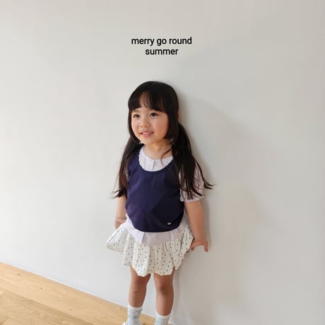 merrygoround/17. dot shorts skirt XS-2XL