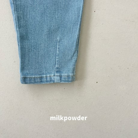 milkpowder/46. cube denim pants 13-15